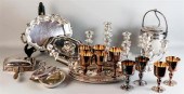 GROUP OF GEORGIAN STYLE SILVER