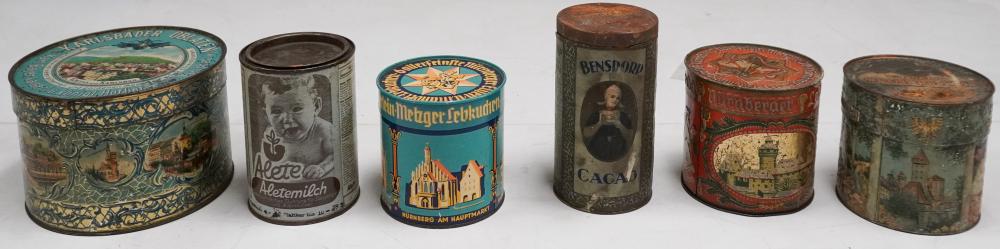 GROUP OF GERMAN CYLINDRICAL