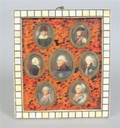 Group of German miniature port
