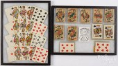 GROUP OF GERMAN PLAYING CARDS,
