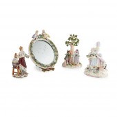 GROUP OF GERMAN PORCELAIN FIGU