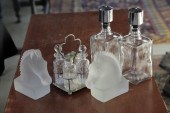 GROUP OF GLASS.  American and