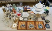 GROUP OF GLASS AND CERAMIC STE