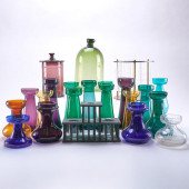 GROUP OF GLASS BULB FORCERS AN