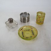 GROUP OF GLASS & MIXED OBJECTS