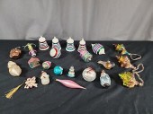 Group of Glass Ornaments. Grou