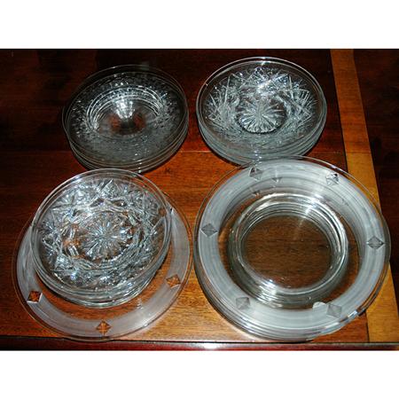 Group of Glass Plates 	 