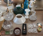 GROUP OF GLASSWARE, INCLUDING