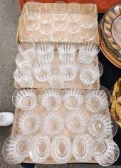 GROUP OF GLASSWARE, TO INCLUDE