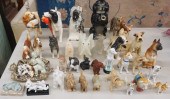 GROUP OF GLAZED CERAMIC, ONYX