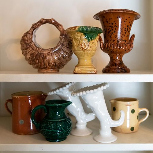 GROUP OF GLAZED
