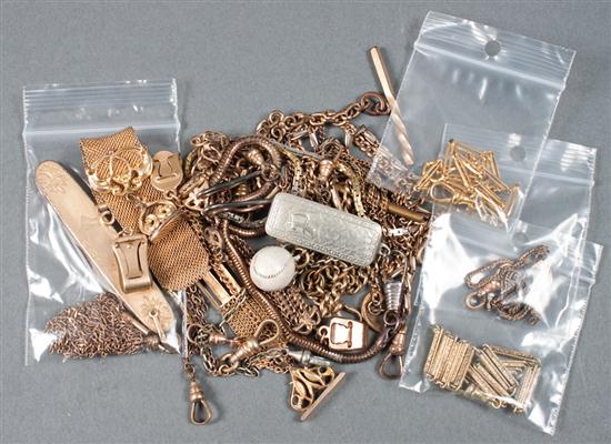 Group of gold-plated gold-filled