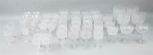GROUP OF GOOD CUT AND ENGRAVED