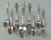 Group of Gorham Victorian Ster