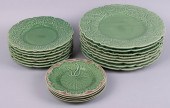GROUP OF GREEN PORTUGUESE DISH