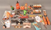 GROUP OF HALLOWEEN CANDLES AND