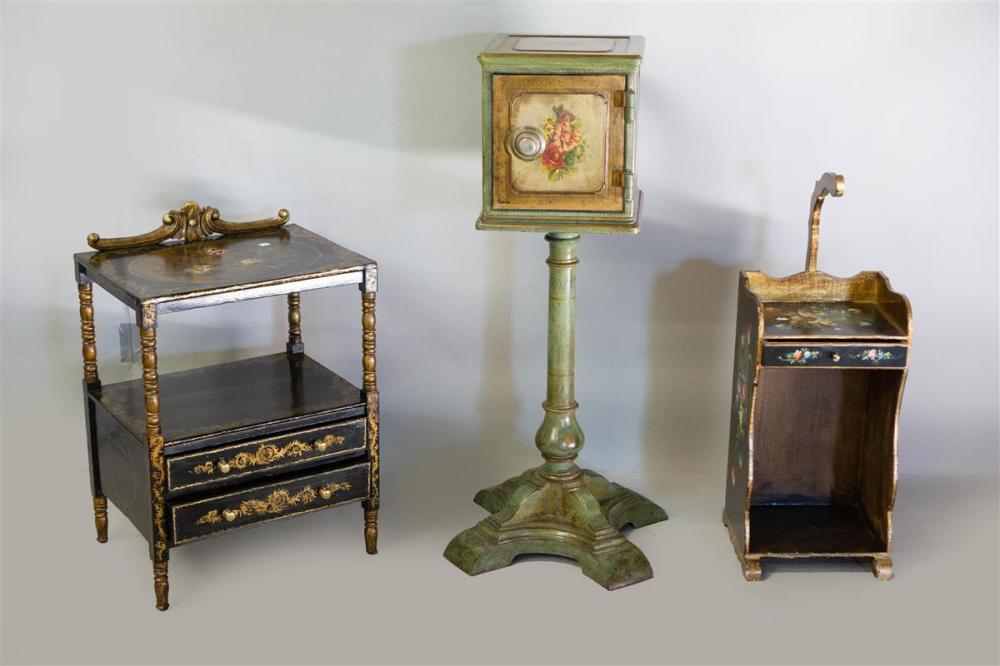 GROUP OF HAND PAINTED VICTORIAN