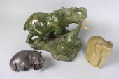 GROUP OF HARDSTONE SPECIMEN BI