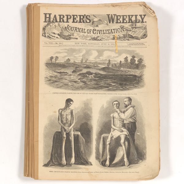 GROUP OF HARPER'S WEEKLY CIVIL