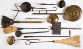 GROUP OF HEARTH AND COOKING TO