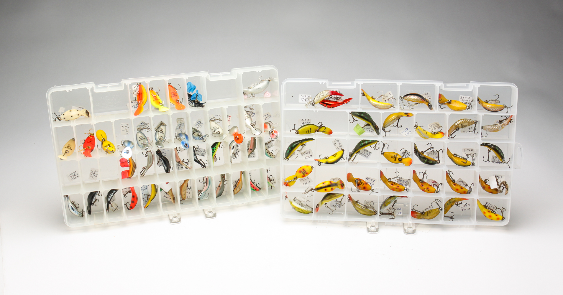 GROUP OF HEDDON "TINY" AND