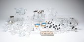 GROUP OF HEISEY GLASS TABLE AC
