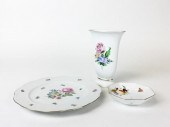 GROUP OF HEREND CHINA - VASE -