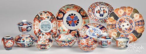 GROUP OF IMARI PORCELAIN.Group of