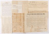 GROUP OF INDENTURES, 19TH C.Gr