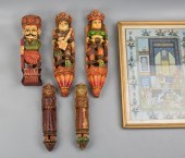 GROUP OF INDIAN ARTICLES, CARV