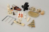 GROUP OF INUIT MARINE & FOSSIL