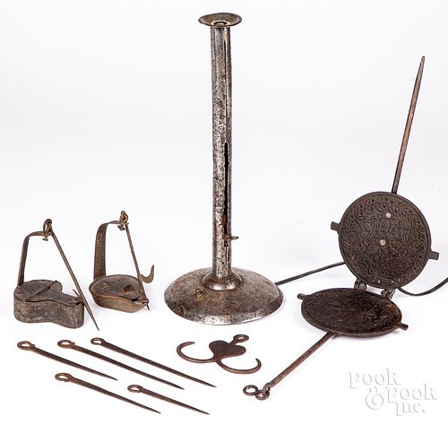 GROUP OF IRON ACCESSORIESGroup of