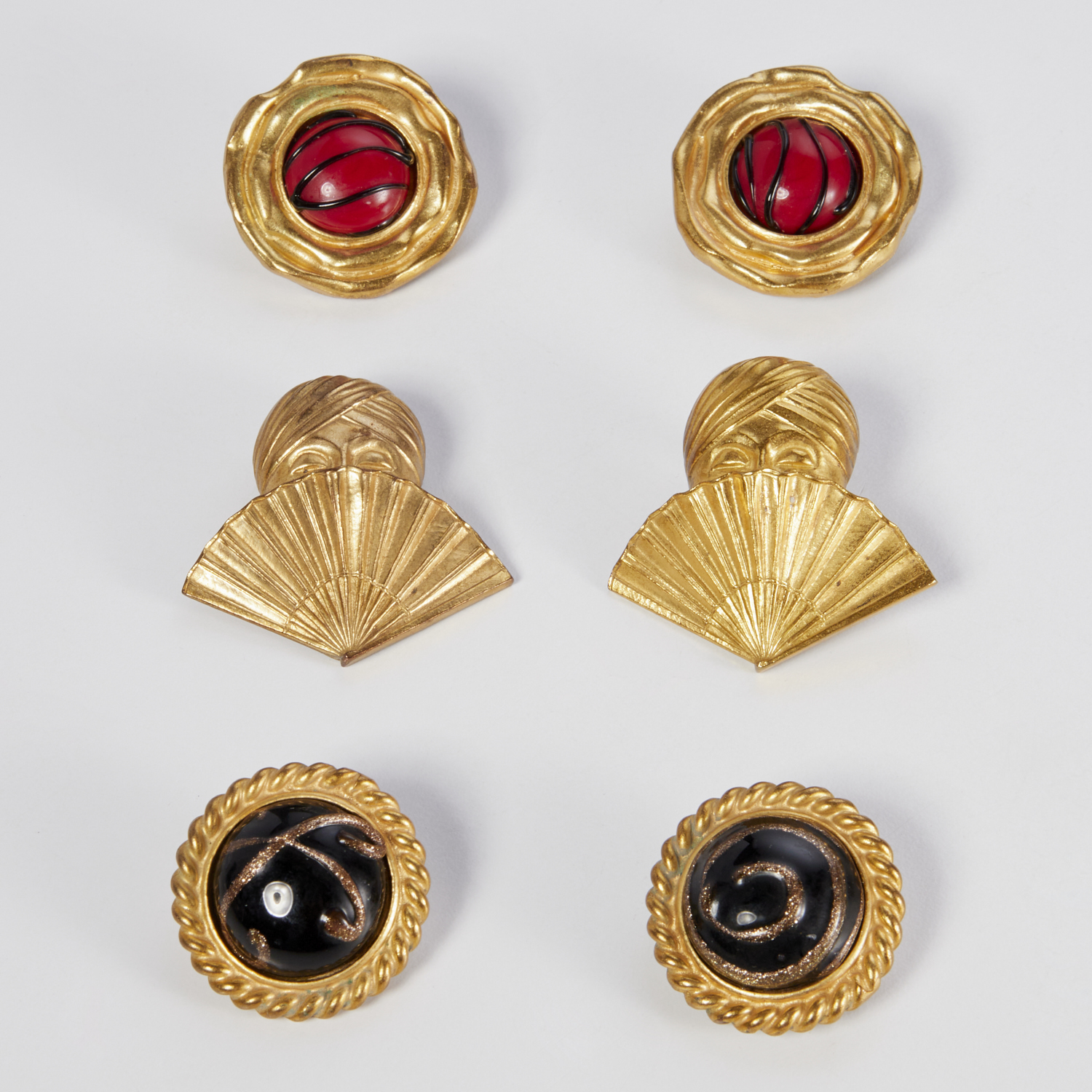 GROUP OF ISABEL CANOVAS EARRINGS c.