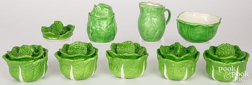 GROUP OF ITALIAN LETTUCE COVERED