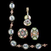 Group of Italian Micromosaic P