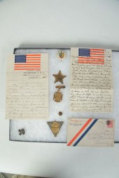 GROUP OF ITEMS BELONGING TO MA