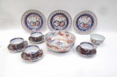 GROUP OF JAPANESE IMARI PORCEL
