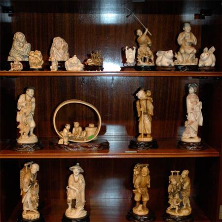Group of Japanese Ivory