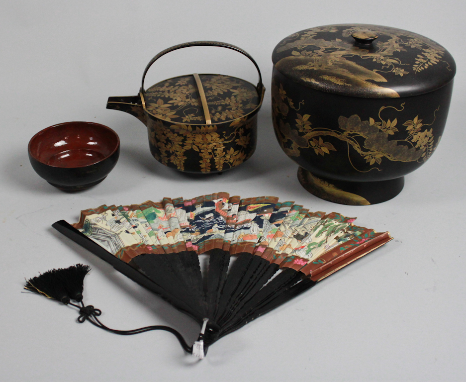 GROUP OF JAPANESE LACQUER ITEMS