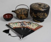 GROUP OF JAPANESE LACQUER ITEM