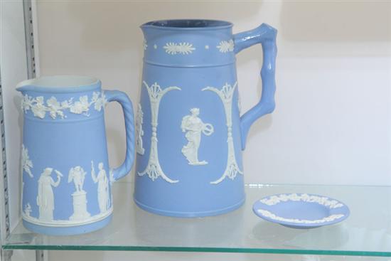GROUP OF JASPERWARE: ADAMS &