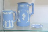 GROUP OF JASPERWARE: ADAMS & B