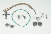 GROUP OF JEWELRY.  Native Amer