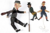 GROUP OF JOINTED DANCING FIGUR