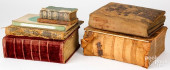 GROUP OF JOURNALS, BIBLES, AND