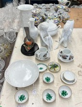GROUP OF KAISER PORCELAIN TABL