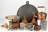GROUP OF KITCHENWARES, 19TH AN