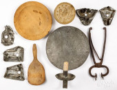 GROUP OF KITCHENWARES, 19TH/20