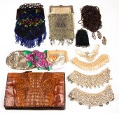 GROUP OF LADIES BEADED HANDBAG