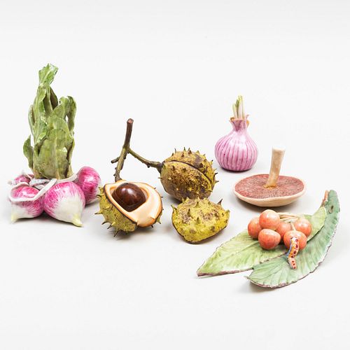 GROUP OF LADY ANNE GORDON PORCELAIN